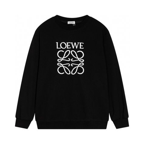 Loewe Fall Sweatshirt Loewe Sweatshirt, Hoodie Man, Happy Hoodie, Simple Sweater, Trendy Sweater, Simple Sweaters, Solid Color Sweater, Trendy Sweaters, Color Sweater