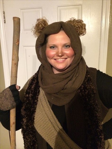 Ewok Costume Diy Woman, Ewok Costume Diy, Ewok Costume, Star Wars Disneybound, Diy Costumes Women, Star Wars Costumes, Trunk Or Treat, Narnia, Adult Costumes