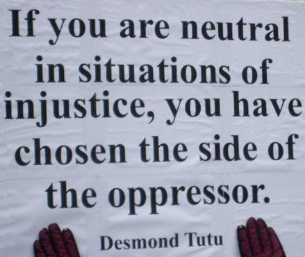 When Good Men Do Nothing Word Of Wisdom, Women Rights, Desmond Tutu, Tumblr Art, Quotable Quotes, What’s Going On, A Sign, Social Justice, Great Quotes