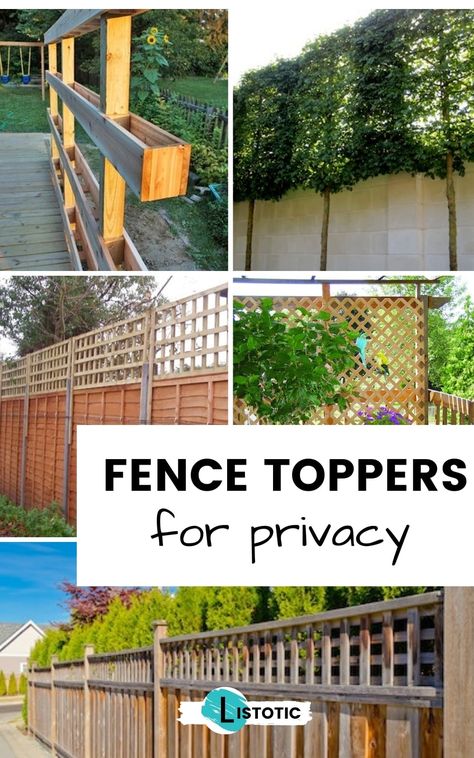 Cheap Privacy Fence, Backyard Privacy Screen, Yard Privacy, Fence Landscaping Border Backyard Ideas, Diy Privacy Fence, Privacy Ideas, Diy Privacy Screen, Outdoor Pallet, Fence Toppers