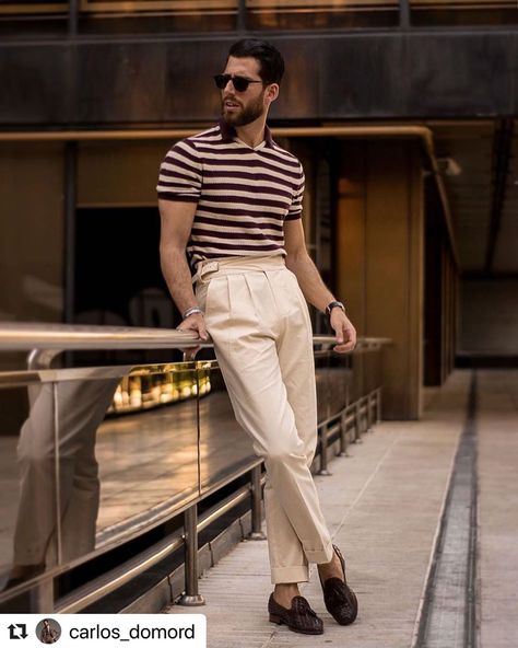 Repost @carlos_domord with @make_repost ・・・2019 SS COLLECTION GURKHA PANTS IVORY #guyswithstyle #menslook Old Money Linen Pants, Old Money Style Summer, Venice Outfit, Trousers Outfit Men, Old Money Summer Outfits, Gurkha Pants, Old Money Summer, Gentleman Fashion, Mens Casual Suits