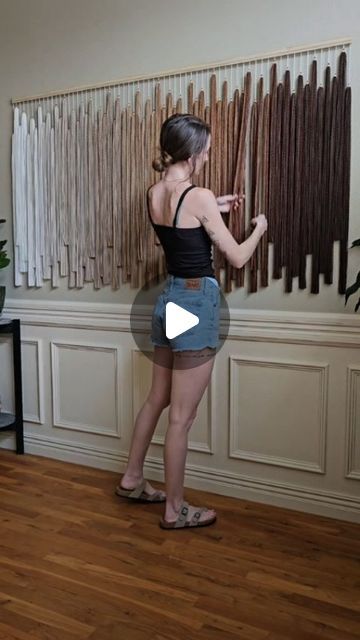 Ombré Wall, Ombre Wall, Thanks So Much, Wall Hangings, Instagram A, Wall Hanging, Yarn, Wall, On Instagram