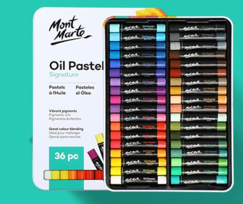 Introducing the Mont Marte Oil Pastels, the perfect art supply for both amateur and professional artists. This set of oil pastels offers a wide range of vibrant colors that will bring your creations to life. Whether you are a beginner or an experienced artist, these oil pastels will help you achieve stunning results. Product Highlights: 🎨Many Colors - Choose from a set of 12, 36, or 48 vibrant colors that will allow you to create beautiful art pieces. You'll have all the shades you need to add Oil Pastel Colours, Photoshop Poster, Art Supply, Oil Pastels, Color Blending, Smooth Texture, Oil Pastel, Beautiful Art, Art Pieces