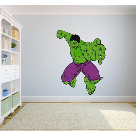 Hulk Party Supplies - Walmart.com Doug Cartoon, Kids Art Decor, Hulk Party, Avengers Cartoon, Marvel Cartoons, House Wall Art, The Hulk, Kids Wall Decals, Sticker Wall Art