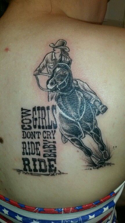 Racing Tattoo Ideas, Country Girl Tattoos, Barrel Racing Quotes, Horse Tattoo Design, Cowgirl Tattoos, Cowboy Tattoos, Country Tattoos, Sunset Tattoos, Racing Quotes