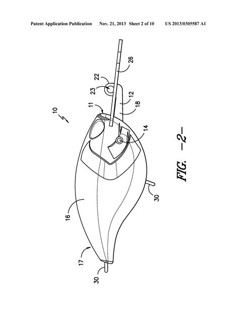 Rotatable Line Tie Arm for a Slotted Lip on a Fishing Lure - diagram, schematic, and image 03 Fishing Lure Templates, Fish Cartoon Images, Fishing Lure Tattoo, Diy Fishing Bait, Wobbler Design, Fishing Lures Art, Pike Fishing Lures, Center Console Fishing Boats, Uv Paint