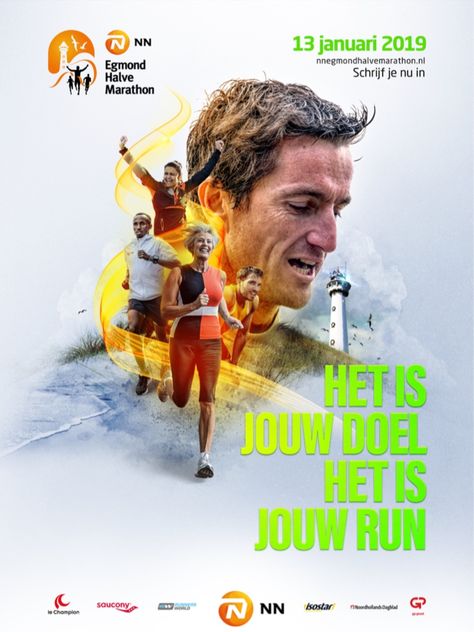 #NationaleNederlanden - #Egmond #Halve #Marathon - #Campaign #Branding - #Concept and #KeyVisual #design - by #Hamilton #Lopez Keyvisual Design, Marathon Design, Campaign Branding, Branding Concept, Certificate Design, Print Ads, Banner Design, Nail Inspo, Jogging