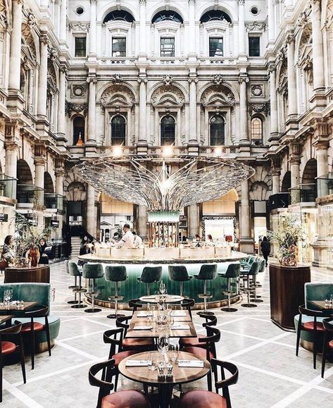 The Royal Exchange: Father's Day Gifting on London's Square Mile | His | Style | Luxury London London Square, Fortnum Mason, Luxury London, Bar Interior, London Restaurants, Visit London, Restaurant Interior Design, Restaurant Interior, Commercial Design