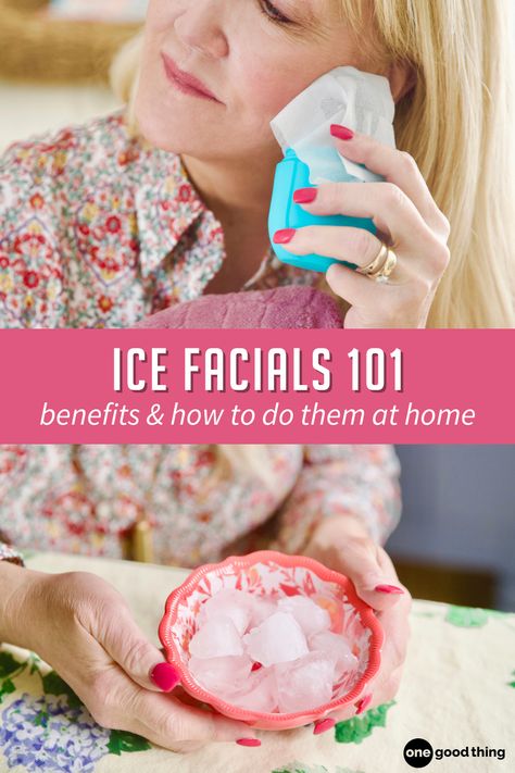 Facial Benefits, Facial At Home, Ice Facial, Smooth Glowing Skin, Homemade Makeup, Diy Facial, Beauty Remedies, Skin Benefits, Beautiful Skin