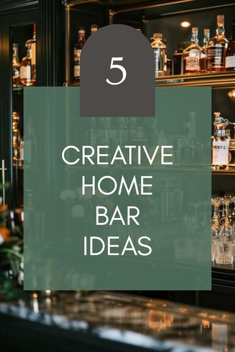 Transform your living space into a party hot spot with these 5 creative home bar ideas. Discover simple yet stylish ways to showcase your favorite cocktails and make your gatherings truly memorable. From mini bars that fit neatly in a corner to elaborate drink stations filled with top-shelf spirits, these concepts cater to every taste. Whether entertaining a small group or throwing a large party, these tips help you create the perfect setup for friends and family alike. Get inspired to serve up fantastic drinks and have amazing gatherings! Bar Styling Ideas Buffet, Cocktail Station Bar At Home, Barware Display Ideas, Wine Bar Decor Ideas, Drink Bar Ideas Home, Bar Setup For Party, Party Room Ideas, Family Room Bar Ideas, Mini Bar Ideas Small Spaces