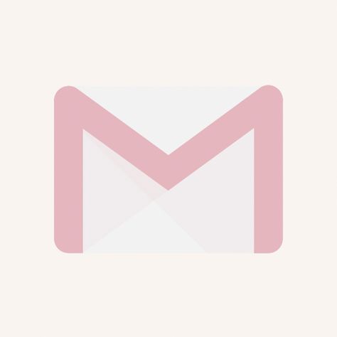 Gmail Icon, App Widget, Pink Widget, Phone Layouts, Pink Icons, Iphone Icon, Aesthetic Iphone, Pastel Aesthetic, Aesthetic Iphone Wallpaper