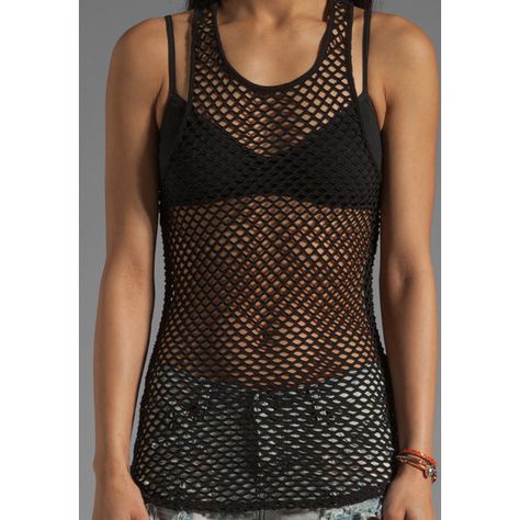 Riller & Fount Kate Racerback Fishnet Layering Tank ($23) ❤ liked on Polyvore featuring tops, tank tops, layered tops, double layer top, fishnet tank, racerback top and racer back tank top Fishnet Layering, Double Layer Top, Racerback Top, Layer Top, Layering Tanks, Layered Tops, Racer Back, Slime, Double Layer