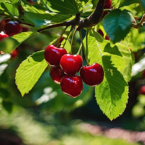 Cherry Tree Care: Grow Sweet Fruit in Your Yard!

#Backyardcherrytree #Cherrytreecare Sour Cherry Tree, How To Grow Cherries, Cherry Plant, Ornamental Cherry, Fresh Eating, Design Garden Ideas, Sour Cherries, Sweet Fruit, Cherry Fruit