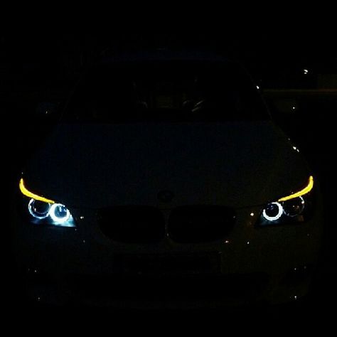 Bmw Lights In Dark, Bmw Eyes, Bmw Lights, E60 M5, Bmw M5 E60, Bmw E34, Bmw Wallpapers, Minimalist Fashion Men, Eyes Wallpaper