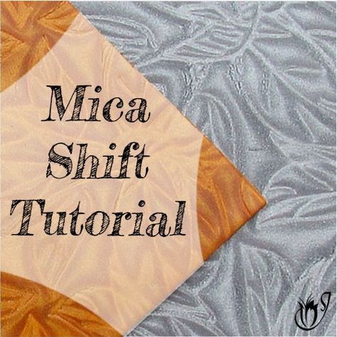 Click here to go to the Mica Shift Polymer Clay Tutorial Baking Polymer Clay, Polymer Clay Disney, Polymer Clay Cane Tutorial, Precious Metal Clay Jewelry, Fimo Beads, Clay Techniques, Polymer Clay Ornaments, Polymer Clay Canes, Polymer Clay Necklace