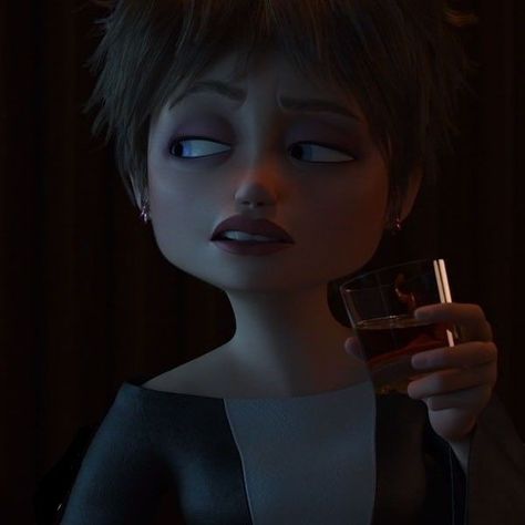 Evelyn From The Incredibles, Evelyn Deavor Icons, Evelyn Incredibles, Evelyn Deavor, Cartoon Crushes, Dreamworks Art, Hot Oil, Girl Crushes, Disney And Dreamworks