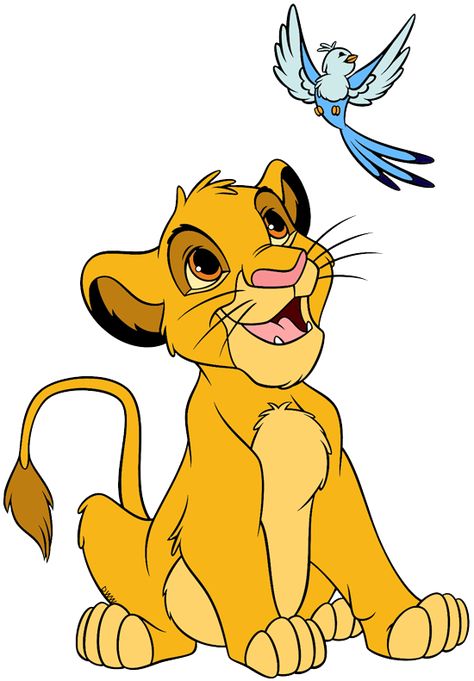 Simba Rey Leon, Le Roi Lion Disney, Roi Lion Simba, King Drawing, Young Simba, Lion King Party, Simba Lion, Disney Character Drawings, Lion King Drawings