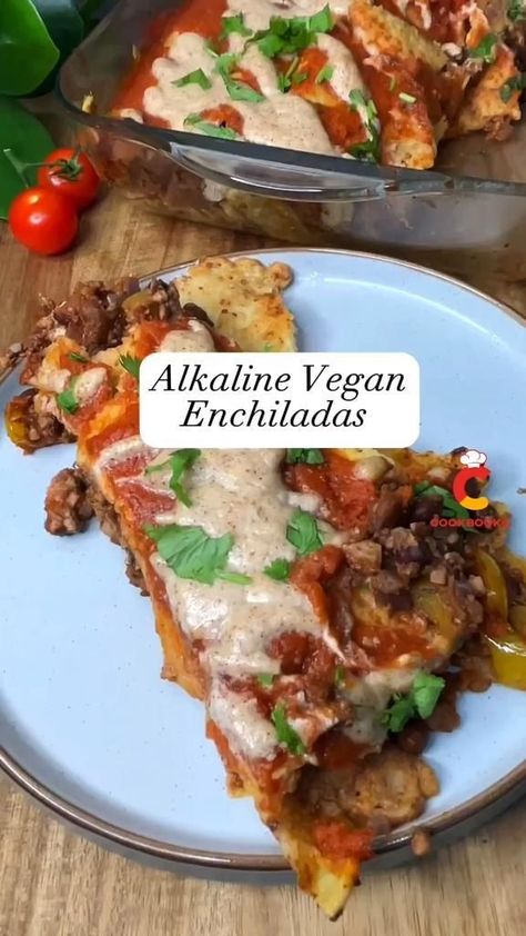 Dr Sebi Recipes Alkaline Diet, Dr Sebi Recipes, Dr Sebi Alkaline Food, Vegan Soul Food, Alkaline Vegan, Vegan Enchiladas, Healthy Lunch Snacks, Healthy Plant Based Recipes, Plant Based Whole Foods