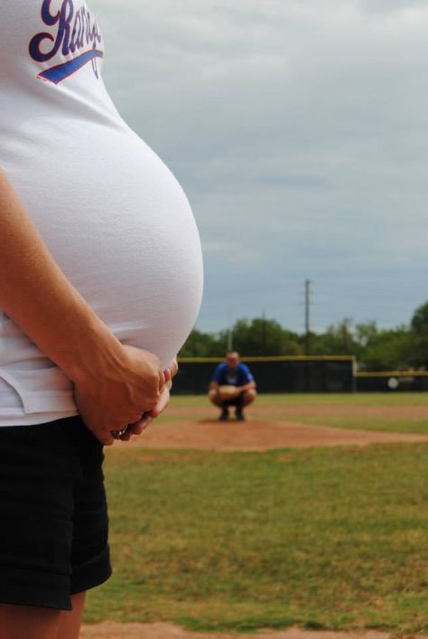 Valerie Brooker Photography -baseball maternity picture idea Baseball Maternity, Maternity Picture, Photo Shoot Ideas, Baseball Theme, Baseball Baby, Maternity Poses, Second Baby, Maternity Shoot, Best Photo