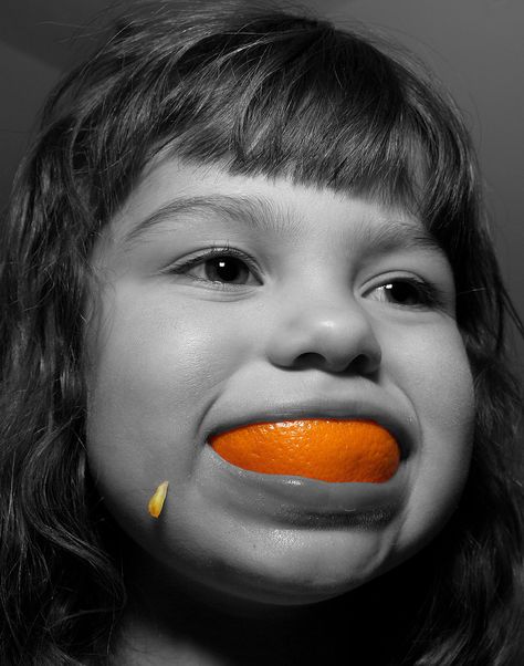 photo Photoshop Mask, Selective Color Photography, Color Splash Photography, Splash Photography, Focus Photography, Body Shots, Food Bank, Orange Is The New, Orange Crush