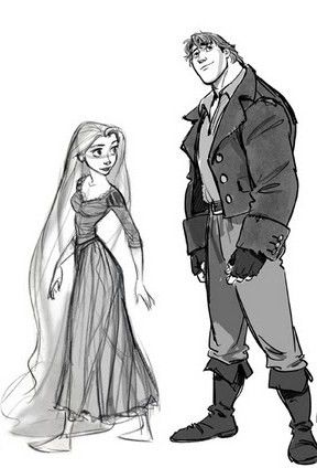 More Rapunzel and Eugene Concept art... Rapunzel Character Design, Rapunzel Concept Art, Ms Keisha, Tangled Concept Art, Rapunzel Characters, Simple Characters, Disney Art Style, Chara Design, Jin Kim