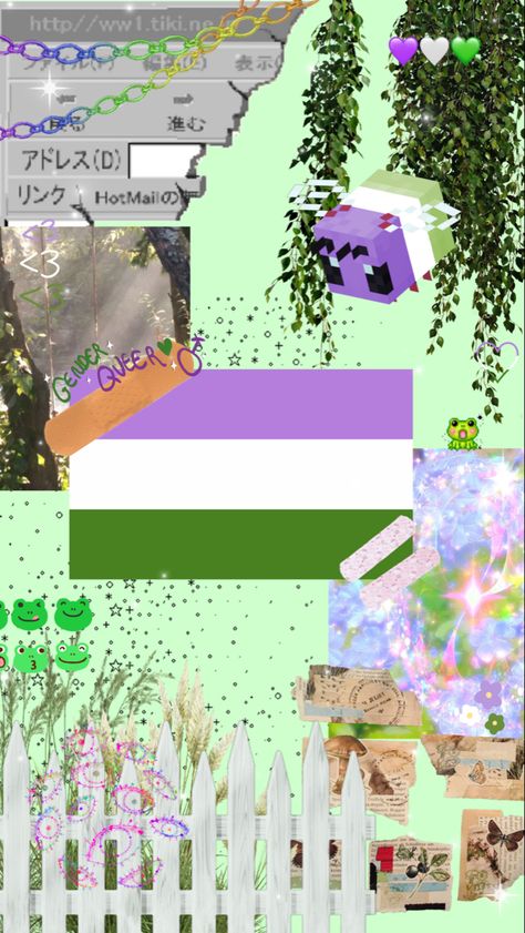 Gender Queer Wallpaper, Gender Queer Aesthetic, Genderqueer Wallpaper, Subtle Queer Wallpaper, Genderqueer Aesthetic, Lgbtqia Flags, Queer Wallpaper Aesthetic, Lgbtq Wallpapers, Gay Wallpaper