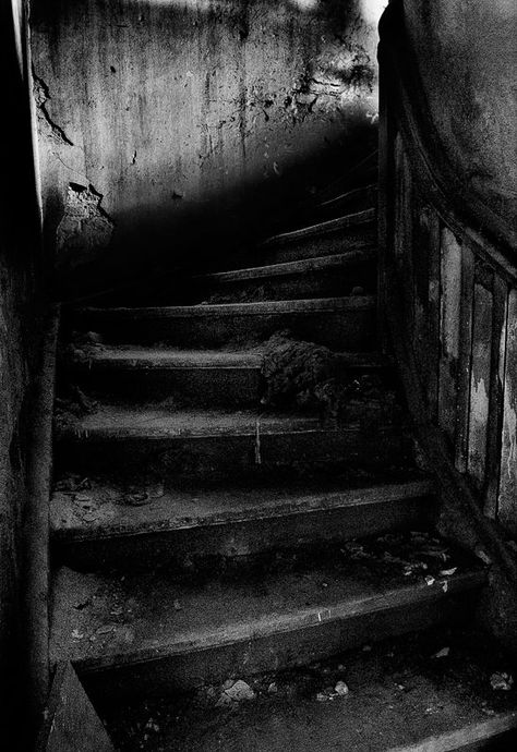 Creepy Woods, Creepy Houses, Dark Soul, Dark Places, Dark Photography, Abandoned Houses, Black And White Pictures, Abandoned Places, Black Aesthetic