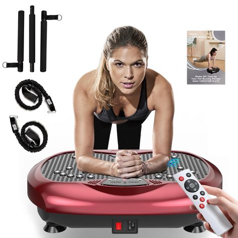 PRICES MAY VARY. 【WHOLE BODY RELAX & BURN FAT】NATINI vibration plate exercise machine offers a new and effective exercise way to workout your whole body. Benefits from vibration exercise go far beyond Relax your muscle, stimulate blood circulation, you will also enjoy boosting metabolism, burning fat, tone muscles. Only 10 minutes a day, Ideal product for your friends and family members, bringing them a new healthy life. 【Lymphatic Drainage & Pain Relief】The vibration plate can stimulate lymphat Plate Exercise, Vibration Exercise Machines, Whole Body Workout, Muscle Roller Stick, Vibration Plate Exercises, Pilates Bar, Shoulder Training, Muscle Roller, Vibration Plate