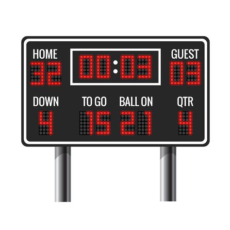 Football Scoreboard, Baseball Scoreboard, Football Diy, Design Camp, Football Score, Baseball Stadium, Blood Bowl, Jimmy Buffett, American Football