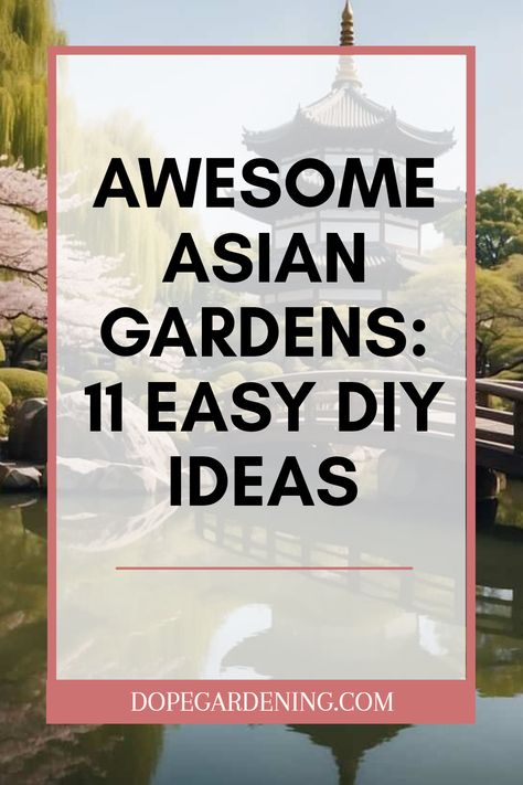 Looking to bring calm and beauty to your outdoor area? Here are 11 amazing Asian garden ideas that can easily turn your yard into a peaceful retreat! From serene water features to lovely Zen patches, these designs will inspire you to create a tranquil space where you can relax and enjoy the nature around you. This guide gives you simple tips to mix plants, stones, and accents to make your garden serene and welcoming. Start transforming your outdoor experience today! Simple Zen Garden Ideas, Japanese Plants Outdoor, Asian Landscape Ideas, Asian Garden Backyard, Japanese Garden Design Modern, Japanese Front Yard, Asian Garden Ideas, Japan Garden Zen, Japanese Garden Lighting