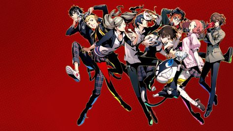 4K & HD Persona 5 Wallpapers You Need to Make Your Desktop Background Cool Wallpapers For Pc, Royal Background, Royal Wallpaper, Aesthetic Kirby, Phantom Thieves, Anime Tattoo Designs, Computer Wallpaper Aesthetic, Wallpaper For Ipad Aesthetic, Cat Dark