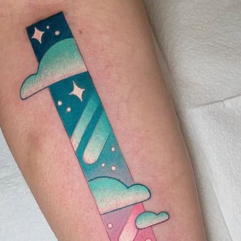 Steven Universe Clouds, Steven Universe Tattoo, Coolest Tattoos, Art Tattoo Ideas, Universe Tattoo, Steven Universe Gem, Friend Tattoos, Pretty Tattoos, Tattoos Ideas