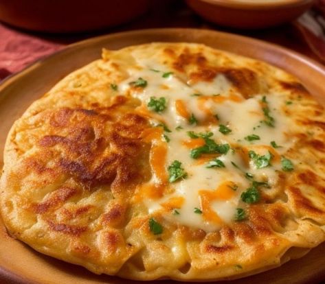 Savor the Delight of Chicken Pupusas: A Salvadoran Gem Chicken Pupusas, Cheese Pupusas, Burrito Recipe Chicken, Mexican Sour Cream, Sour Cabbage, Chicken And Cheese, Fermented Cabbage, Savory Chicken, Cabbage Slaw