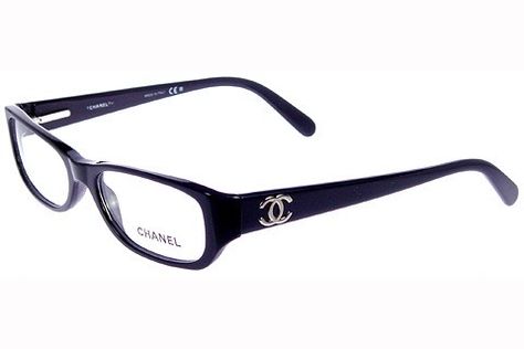 Chanel Frames Eyeglasses, 2000s Reading Glasses, Chanel Reading Glasses, Chanel Glasses Frames, 2000s Glasses, Bayonetta Glasses, Glasses Inspiration, Chanel Glasses, Rectangle Glasses