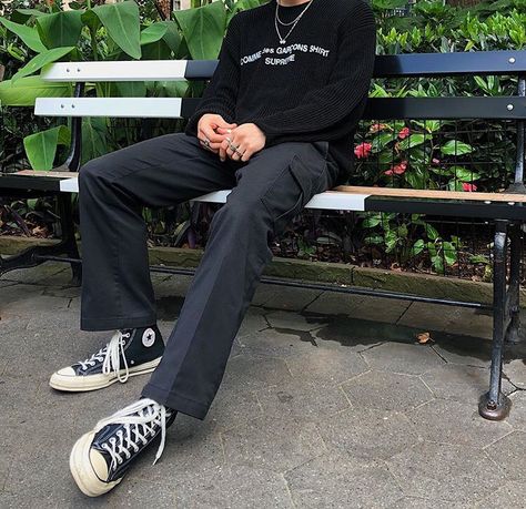 Outfit Pictures, Outfits Of The Week, Adventure Aesthetic, Summer Streetwear, Mens Trendy Outfits, Mens Casual Dress Outfits, Men Stylish Dress, Mens Casual Dress, All Black Outfit