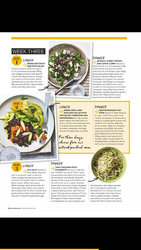 diet plan Advertorial Design, Food Magazine Layout, Food Editorial, Newsletter Layout, Magazine Layout Inspiration, 잡지 레이아웃, Newspaper Layout, Cookbook Design, Page Layout Design