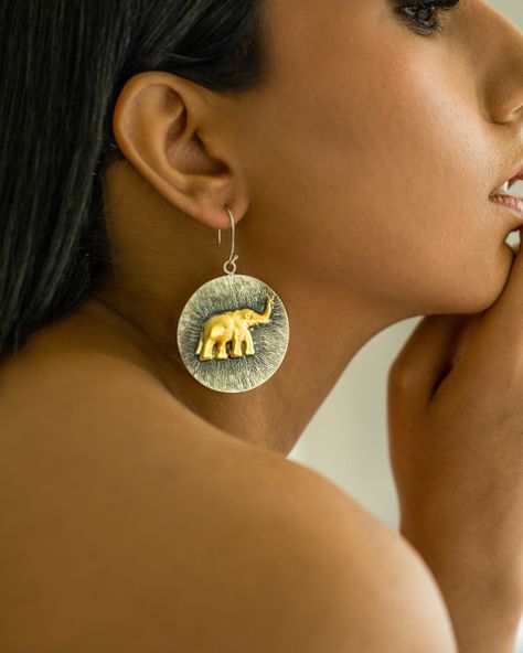 Elephant Ring and Earrings Material: 92.5 Silver Dm us or Whatsapp on +91 8520 888 461 for details and purchase. (Katha of jewels, jewellery ideas, Indian jewellery art, silver jewellery, modern jewellery) Elephant Necklace Gold Indian, Elephant Inspired Jewellery, Elephant Jewelry Necklace, Elephant Earrings Studs, Elephant Ring, Elephant Jewelry, Indian Jewellery, Modern Jewelry, Jewelry Art