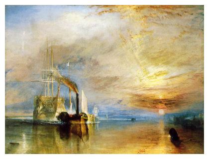 JOSEPH M W TURNER (1775-1851) 'The Fighting Temeraire', 1838 Turner Painting, J.m.w. Turner, Joseph Mallord William Turner, Caspar David Friedrich, William Turner, Seascape Art, Hur Man Målar, Oil Painting Reproductions, National Gallery