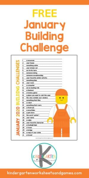 January Lego Challenge, Lego Homeschool, Lego Stem, Winter Literacy Activities, Winter Science Activities, Winter Stem Activities, Winter Science Experiments, Lego Math, Activity Calendar