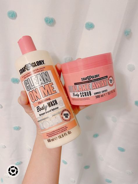 Soap And Glory Body Wash, Soap And Glory Products, Shower Products, Bday List, Soap Glory, Soap And Glory, Shower Routine, Beauty Skin Care Routine, Body Butter