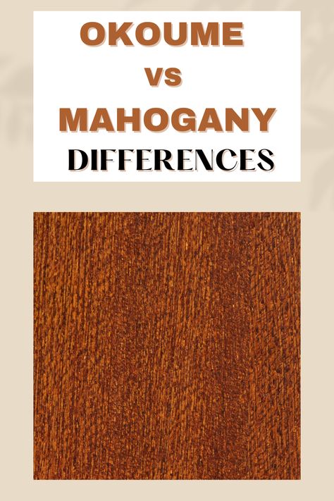 Mahogany and Okoume are both types of wood that are often used in construction or for making furniture. However, they have some key differences. This pin will outline the main characteristics of each type of wood, so you can decide which is best for your needs. Thanks for reading! Okoume Plywood, Types Of Hardwood Floors, Marine Grade Plywood, Making Furniture, Hollow Core Doors, Marine Plywood, Republic Of Congo, Different Types Of Wood, Small Doors