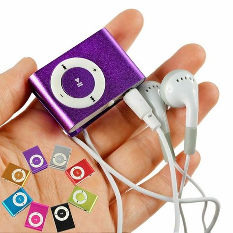 Mini Portable Clip-on MP3 Player with Micro TF/SD Slot Metal USB 2.0 New - ebay.com Check more at https://intelforte.org/mini-portable-clip-on-mp3-player-with-micro-tf-sd-slot-metal-usb-2-0-new-ebay-com/ Mp3 Player Accessories, Mp3 Music Player, Mp4 Player, Mp3 Players, 2021 Fashion, Music Player, Metal Mirror, Micro Sd Card, Music Players