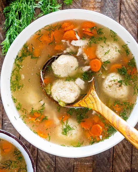 Matzo Ball Soup Recipe, Matzah Ball Soup, Jewish Foods, Matzah Ball, Matzo Ball, Jewish Cuisine, Matzo Ball Soup, Lasagna Soup Recipe, Jo Cooks