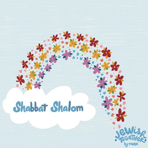 Shabbat Shalom🌈 Have a lovely Shabbat♥️ Send this rainbow to a friend🌈 See my stories for all my past rainbow Shabbat shalom posts🌈😍 #rainbow #shabbat #shabbatshalom❤️ #parshatnoach #torah #jewishartist #jewish Shabbat Shalom Images, Shabbat Shalom, My Past, Jewish Art, Torah, Rainbow, Lifestyle, Quick Saves, Instagram