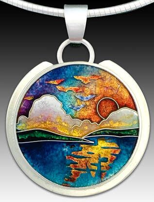 rickyfrank.com - Ricky Frank Enamels Home Torch Fired Enamel Jewelry, Gold Enamel Jewelry, Enameling Jewelry, Cloisonne Enamel Jewelry, Metal Art Jewelry, Faberge Jewelry, Cloisonne Jewelry, Vitreous Enamel, Silver Jewelry Design