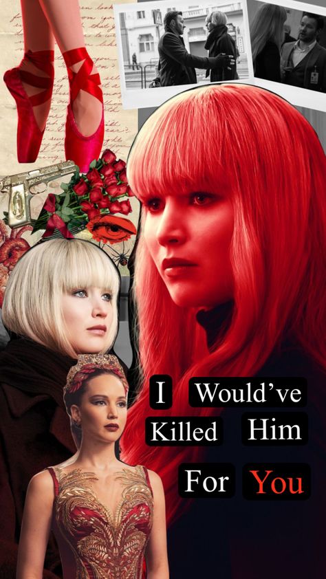 red sparrow my love #jenniferlawrence #redsparrow #red #femmefatale #spy Red Sparrow Aesthetic, Jennifer Lawrence Red Sparrow, Red Sparrow, Jennifer Lawrence, Red