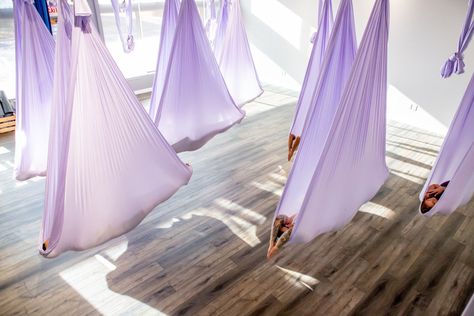 Aerial Yoga At Home, Aerial Yoga Hammock, Yoga Hammock, Aerial Hammock, Yoga Workshop, Private Yoga, Virtual Studio, Studio Visit, Sound Bath