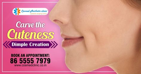 Enhance Your Cuteness !! With Dr.Rajat Kapoor's Cosmed Clinic Call Or #Whatsapp +91 86 5555 7979 Visit :https://www.cosmedclinic.co.in/dimple-creation-surgery-mumbai #Twitter: https://twitter.com/CosmedClinic1 #DrRajatKapoor #Surgeon #Dimple #Creation #surgery #Cuteness #Overloaded #Cutiepie #Beauty #Carving #Chubby #Cheeks #Celebrity #Miraroad #Mumbai Dimple Surgery, Chubby Cheeks, Mumbai, Surgery, Carving, Twitter, Beauty