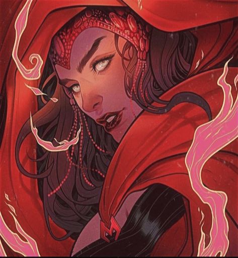 W.i.t.c.h Fanart, Scarlet Witch Comic, Scarlet Witch Marvel, Scarlett Witch, Bd Comics, Marvel Comic Character, Marvel Comics Art, Marvel Girls, Wanda Maximoff