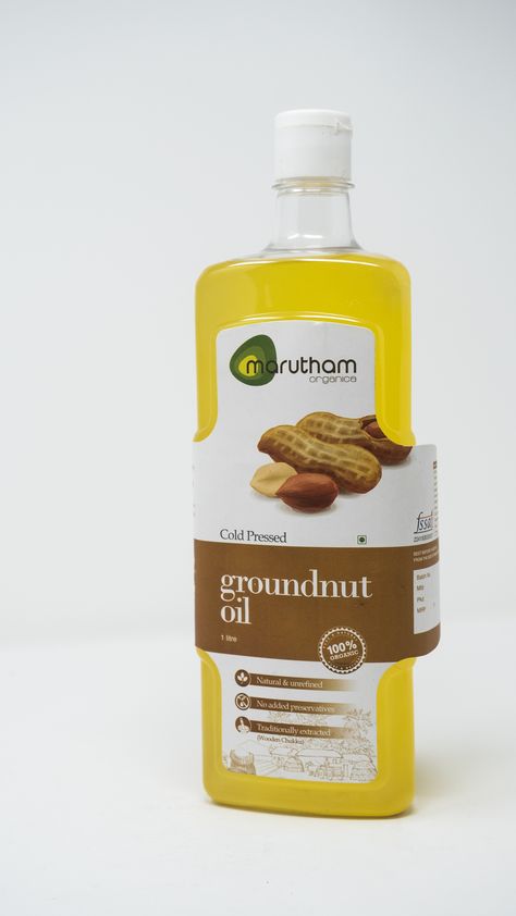 #groundnutoil #peanutoil #peanutoilfacts #groundnutoilfacts #organicoils #maruthamorganic #coldpressedoils #woodpressedoils Groundnut Oil Packaging Design, Groundnut Oil, Oil Label, Oil Packaging, Peanut Oil, Box Packaging Design, Cooking Oil, Oil Bottle, Organic Oil